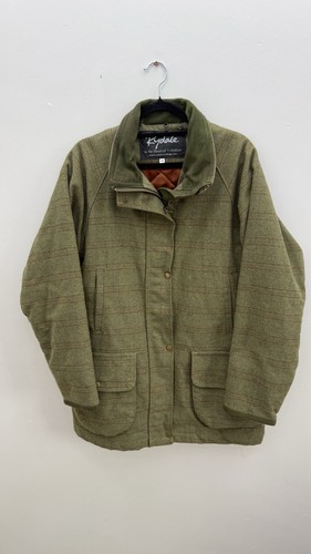 Rydale green check - check, wool-blend
