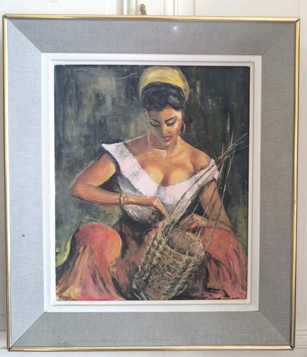 Oil painting canvas - oil,