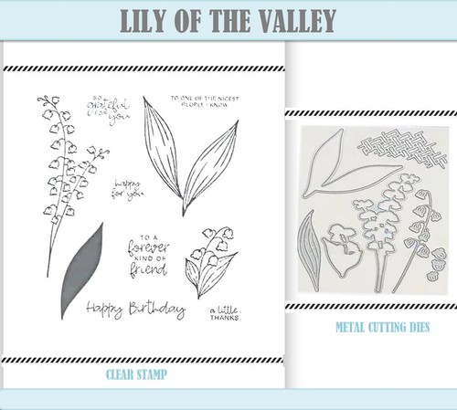 Lily the valley metal - lily, of