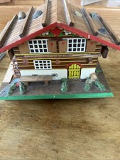 Vintage Swiss Chalet Music Box