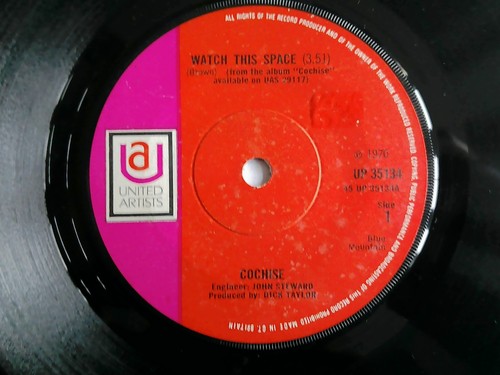 Cochise watch this space - watch,