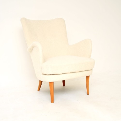 Vintage swedish armchair - swedish,