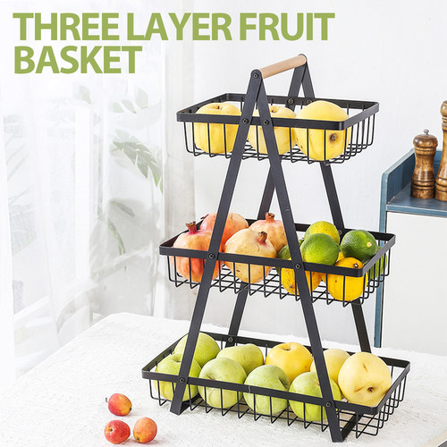 Tier fruit basket stand - tier,