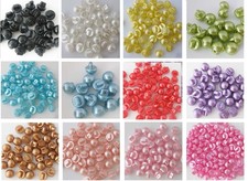 Buttons Half Pearl Shank