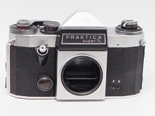 Praktica Super TL 35mm SLR camera body, working shutter & meter X59