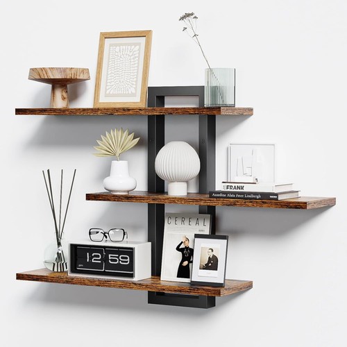 Wooden floating shelves - wooden,