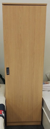 Single door wardrobe - single,