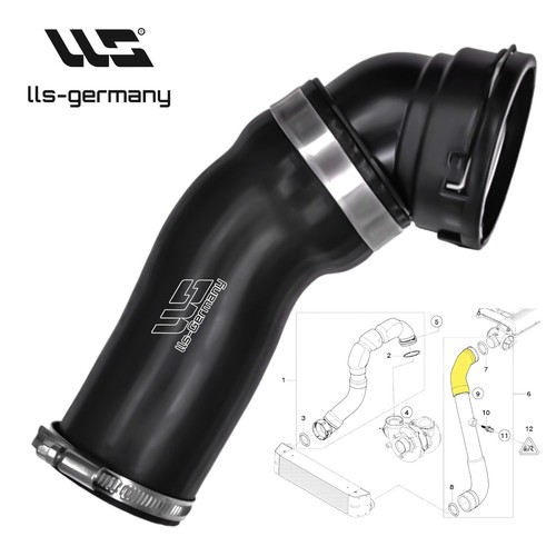 Intercooler hose for bmw e60 - hose,