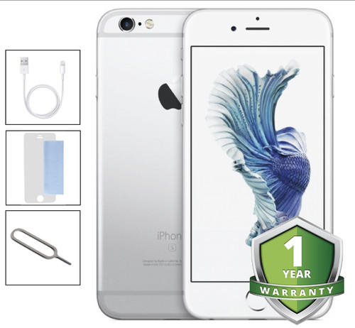 Apple iphone 16gb silver - 16gb,