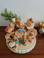 Pendelfin Bandstand With Thumper/piano, Ckanger, Jingle, Phumf, Rocky, Casanova