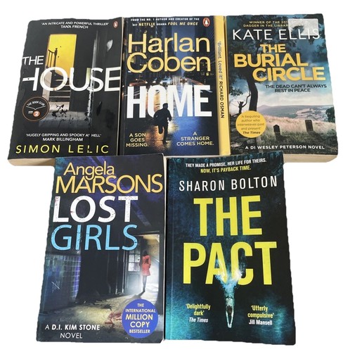 Crime thriller books bundle - bundle, x