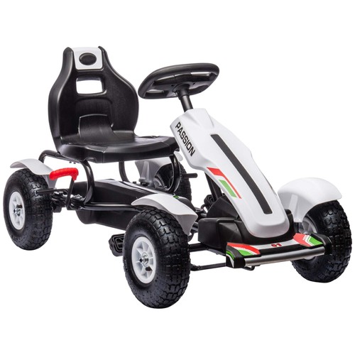 Homcom children pedal kart - pedal, go