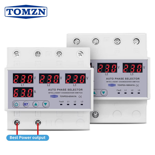 100a 63a phase din rail - 100a,