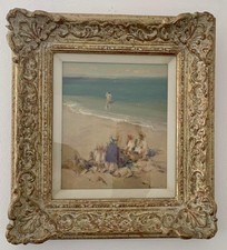 Beach Scene By Ken Moroney