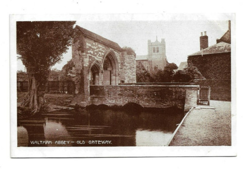 Waltham abbey old gateway - old,