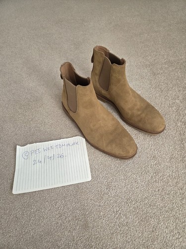 Clarks men swede boots size - boots,
