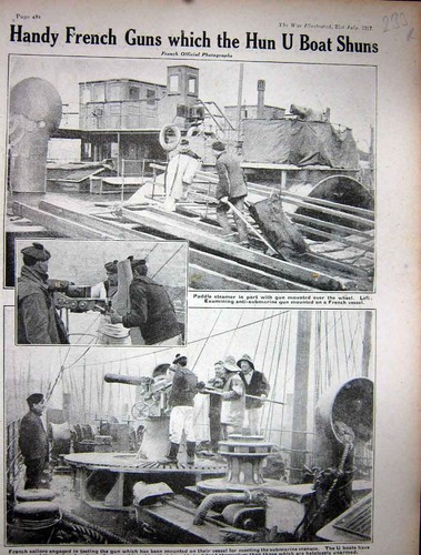 Old vintage print 1917 - old,