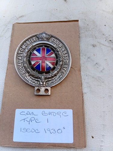 Vintage car badge early a - early, c