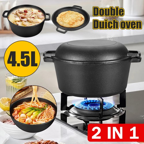 1 double dutch oven - double,