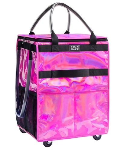 Reusable grocery bag wheels - bag, on