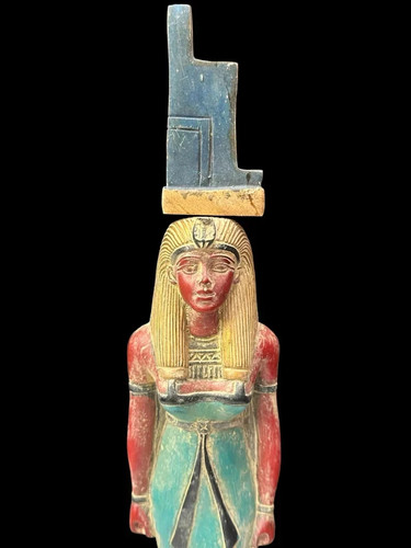 Isis statue ancient egyptian - ancient,