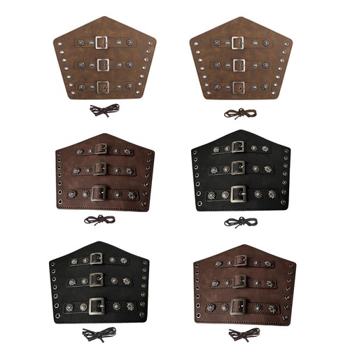 Leather arm guards - pu,
