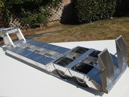 Toy aluminum axles lowboy - toy,