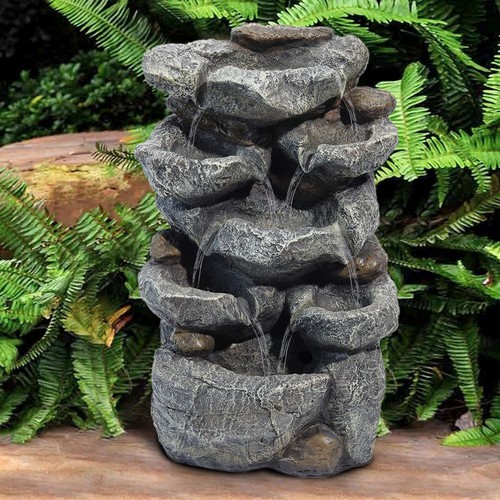 Natural slate garden water - slate,