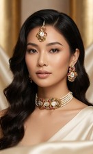 Turkish Pearl Choker Jewelry