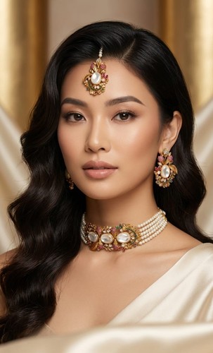Turkish pearl choker jewelry - turkish,