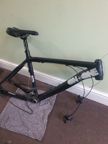 One 456 carbon frame - carbon,