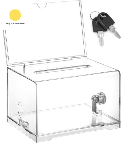 Clear acrylic box - ®, with
