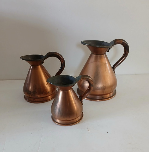 Vintage copper and brass