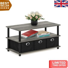 Versatile 3-Tier Coffee Table