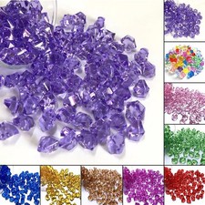 200x Acrylic Plastic Gem Stone
