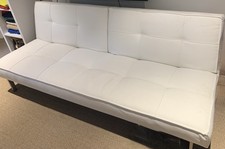 White Click Clack Sofa Bed