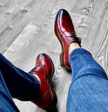 Mens Handmade Genuine Leather