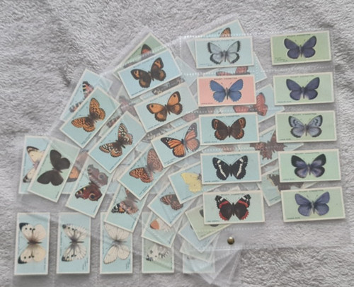 British butterflies wills - :,