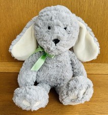 Large Waitrose Grey Bunny Rabbit Soft Toy 35cm  Excellent Condition