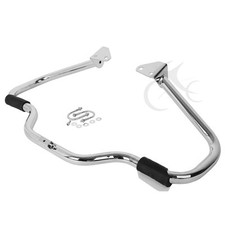 Chrome 1 1/4" Engine Guard Highway Crash Bar For Harley Dyna Street Bob 06-17 UK