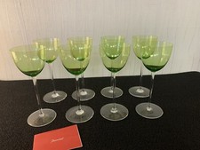 20 Perfection Green Chartreuse Crystal Glasses (Price Per Unit)