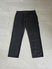 Men's black cargo /carpenter jeans size W36. Regular.  New Look 