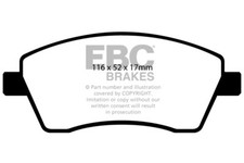 EBC Yellowstuff Front Brake Pads for Nissan Note 1.6 (2005 > 13)