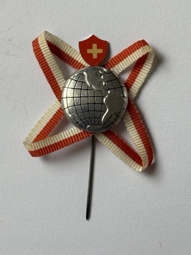 1946 swiss national - swiss, badge.