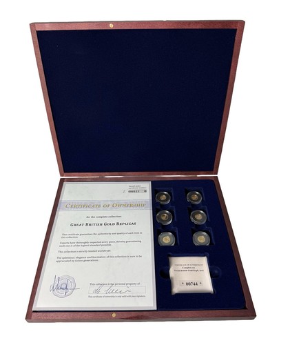 14ct gold proof set - 14ct,