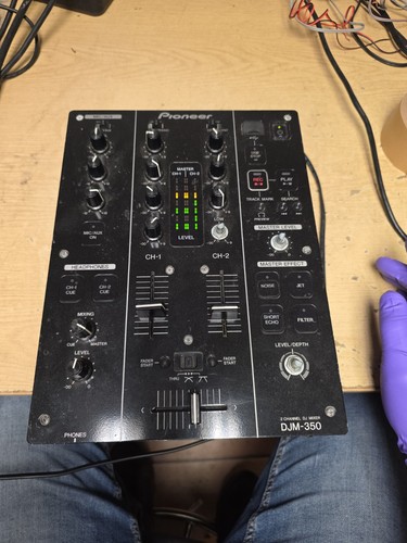 Pioneer djm 350 channel dj - djm-350, 2
