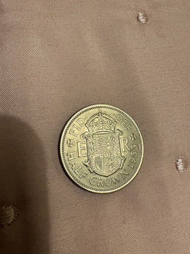 1953 british half crown - 1953,