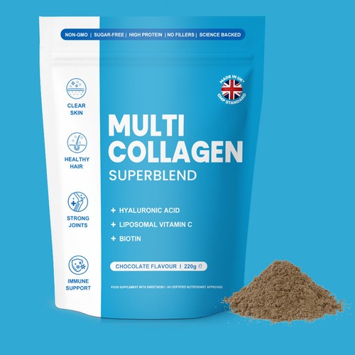 Chocolate 220g multi collagen - multi,
