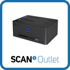 ICY BOX IB-1233CL-CR Clone Station, 2.5/3.5" SSD/HDD SATA Drive, USB 3.2 Gen 1,