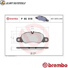 Brake pad set disc brake P 65